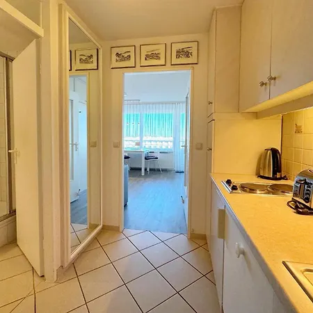 아파트 Haus Metropol App 113 Direkt Am Mit Balkon Cityblick *