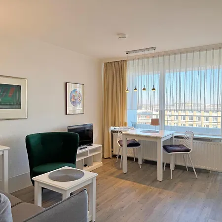 아파트 Haus Metropol App 113 Direkt Am Mit Balkon Cityblick
